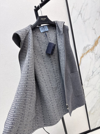 Pra NEW Hooded wool vest