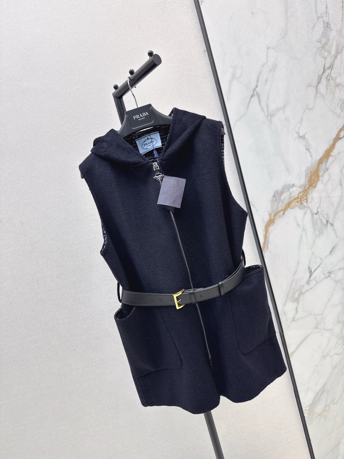 Pra NEW Hooded wool vest