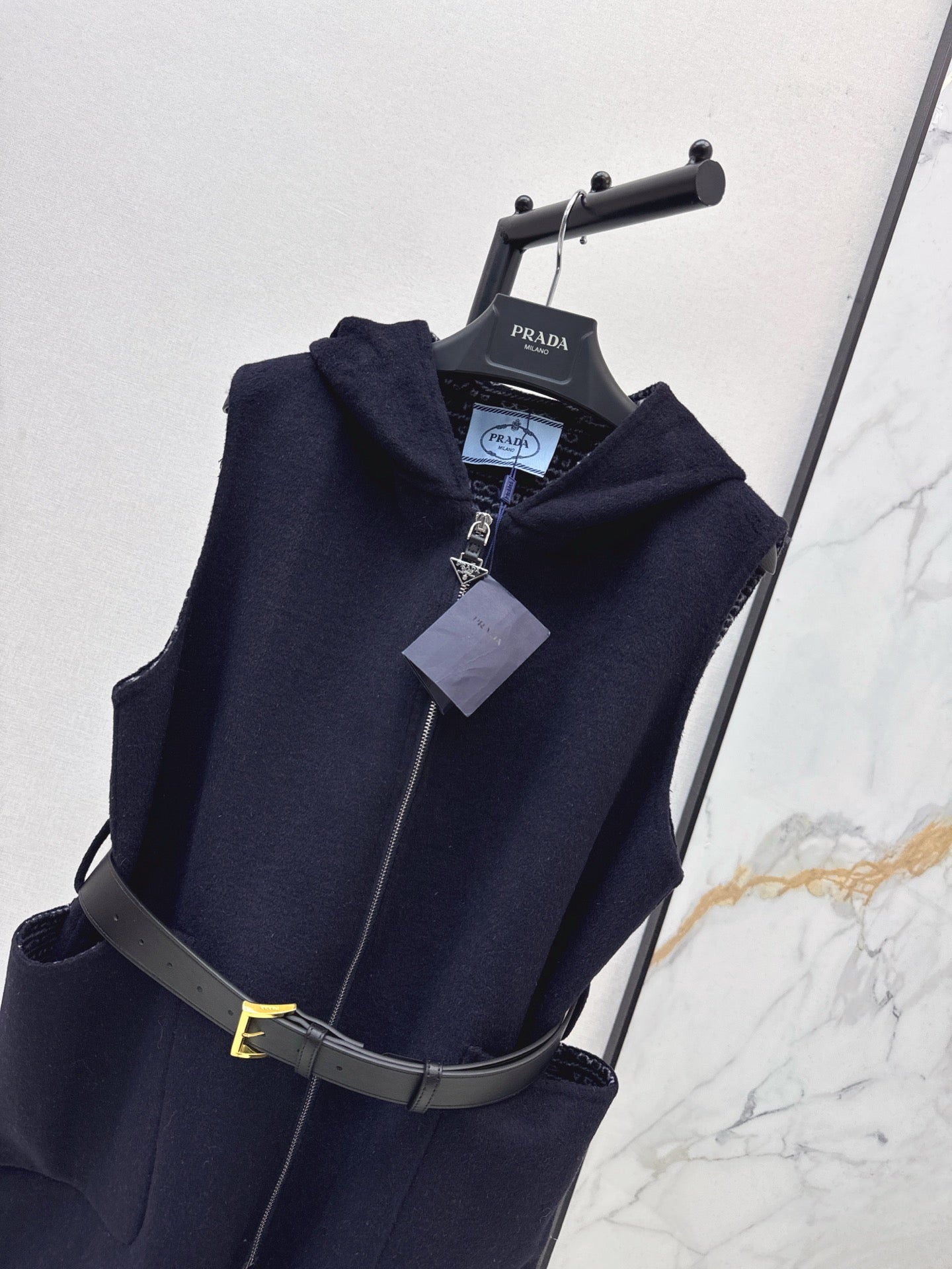 Pra NEW Hooded wool vest