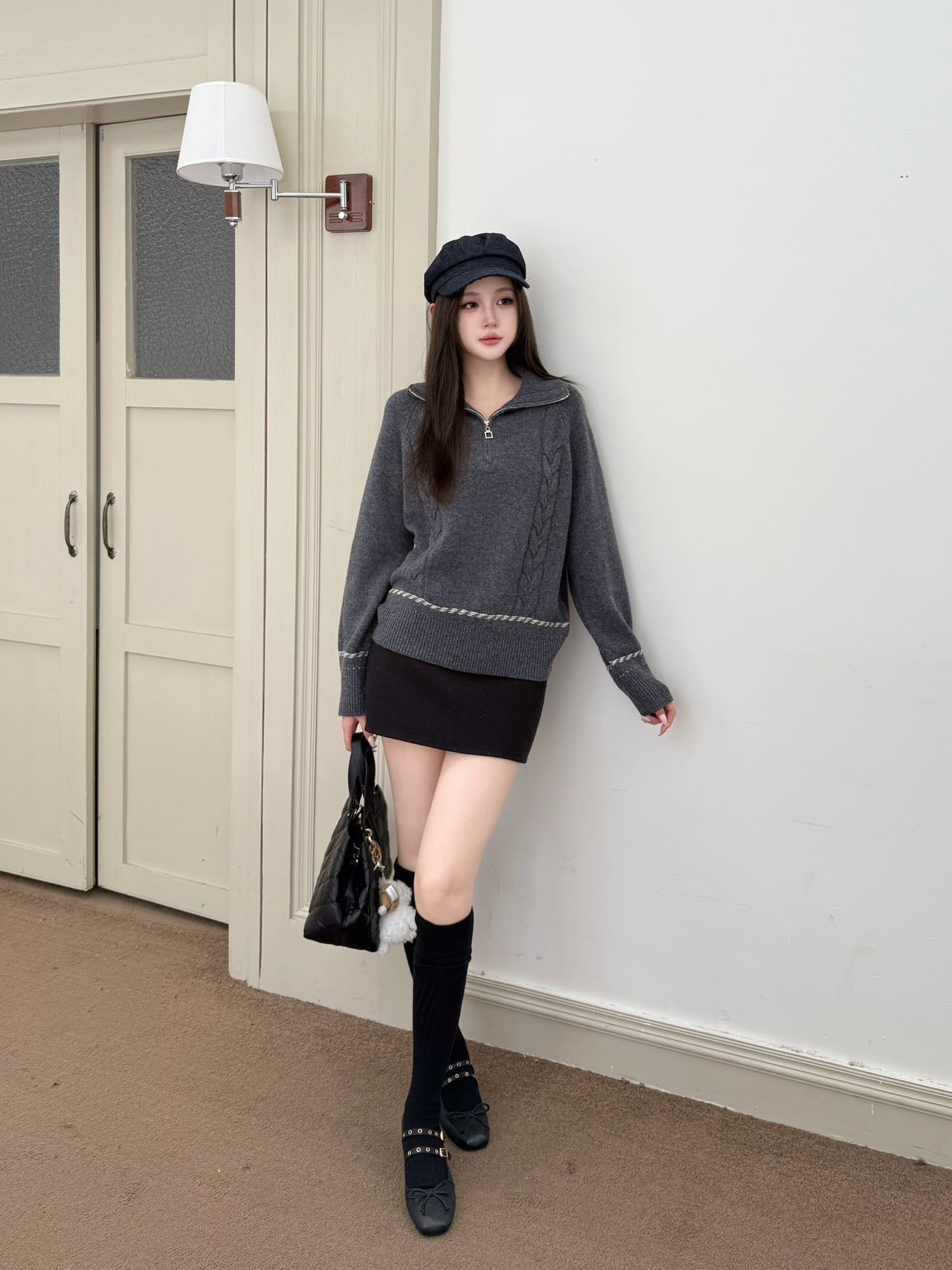 Loro NEW zipper sweater