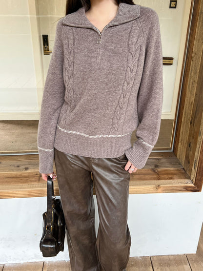 Loro NEW zipper sweater