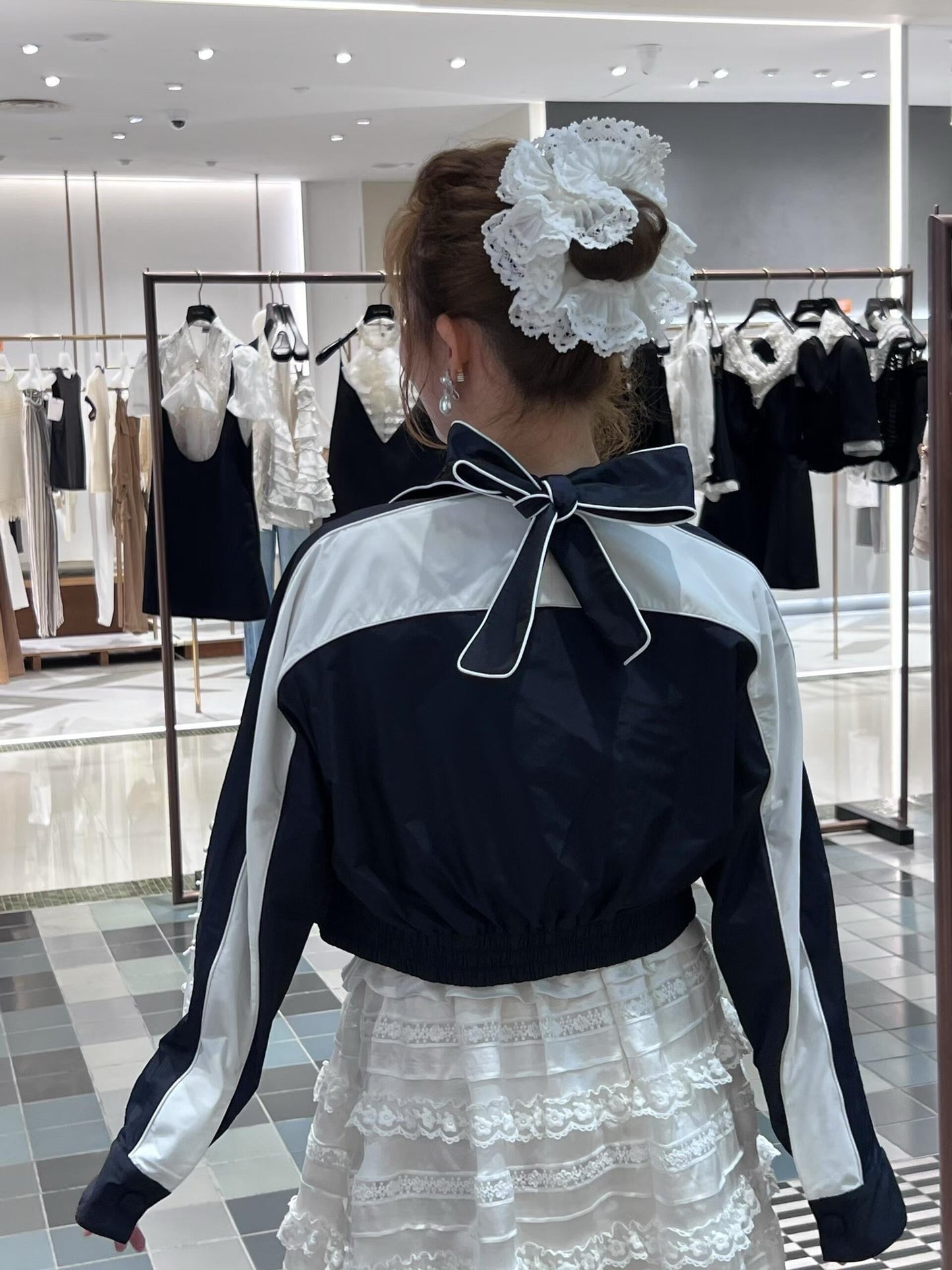 25Ss NEW Bowknot Jacket