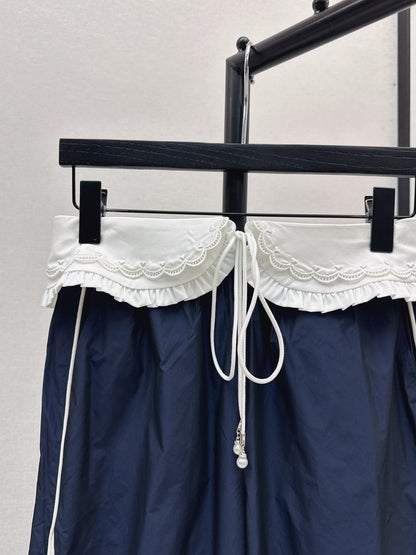 25Ss NEW Ruffled pants