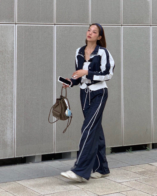 25Ss NEW Ruffled pants