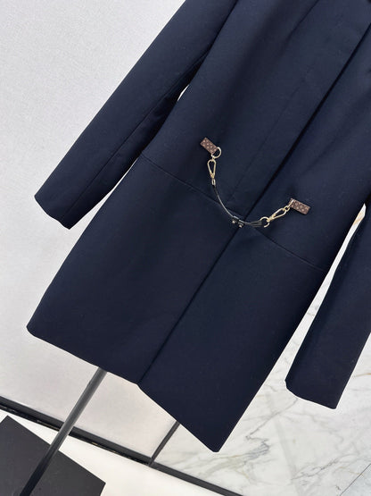 Louis NEW Leather buckle jacket