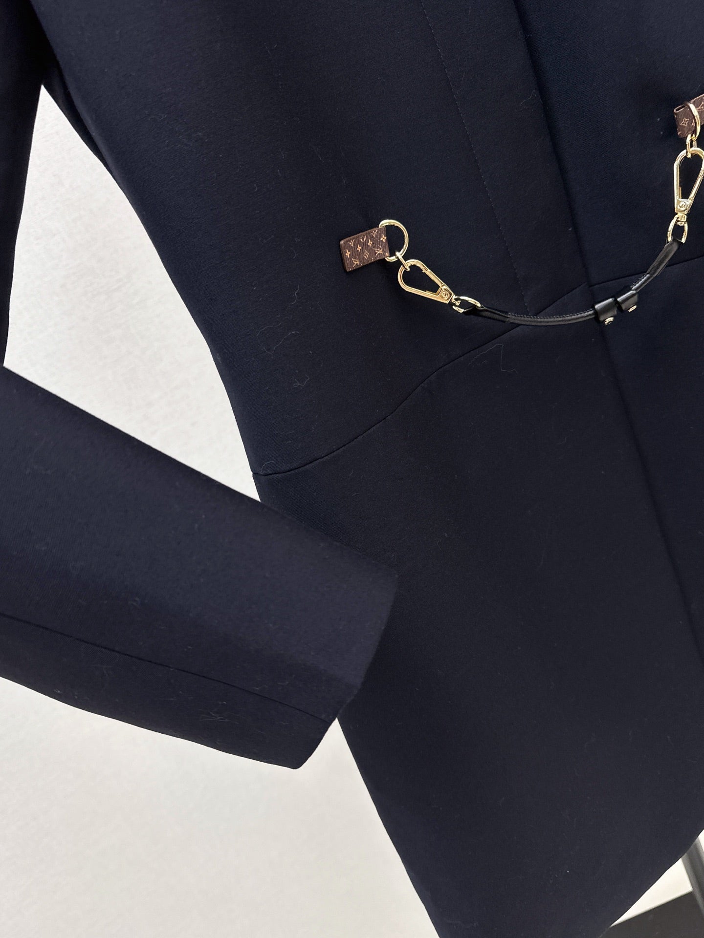 Louis NEW Leather buckle jacket