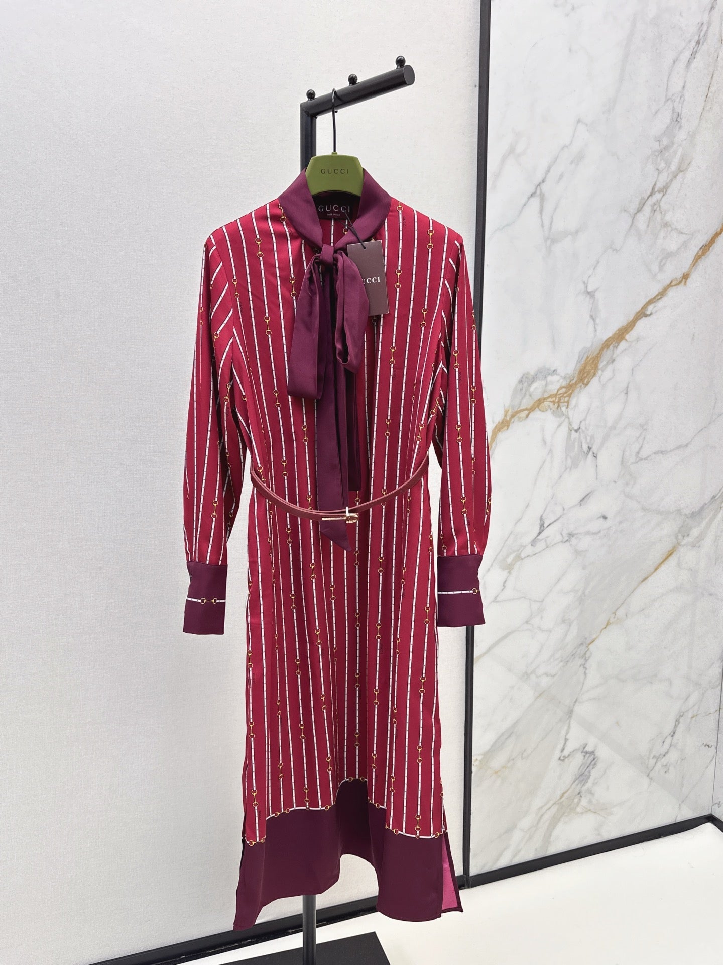 Guc NEW Belted dress