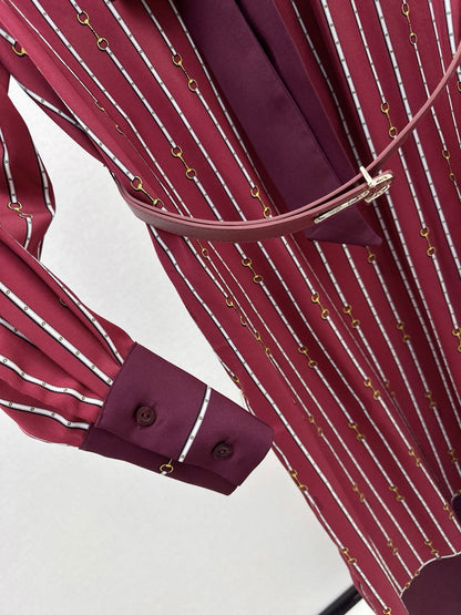 Guc NEW Belted dress