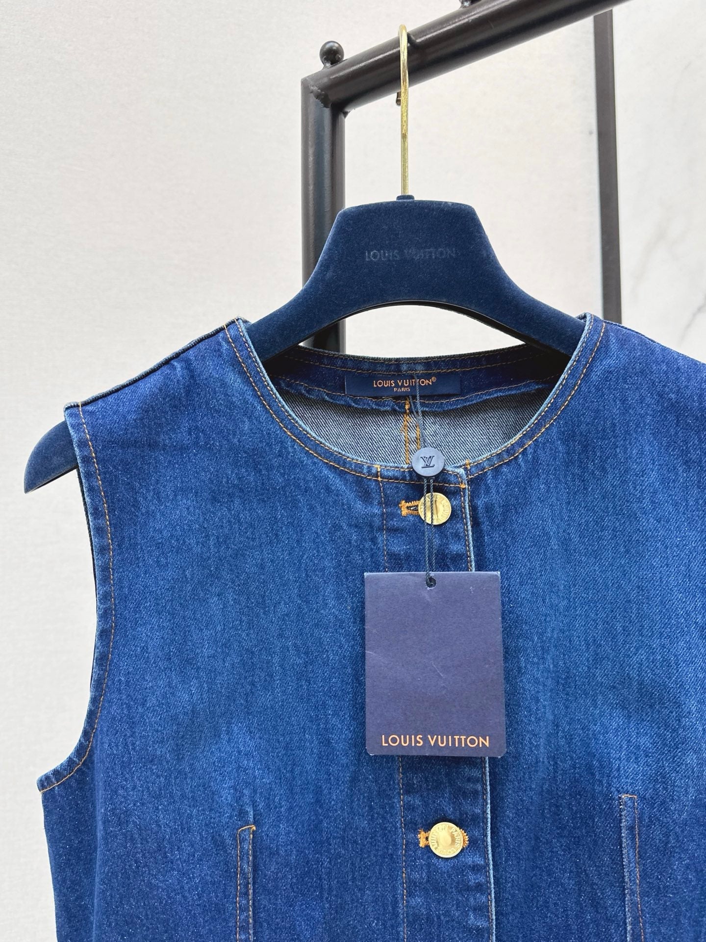 Louis NEW Sleeveless denim dress