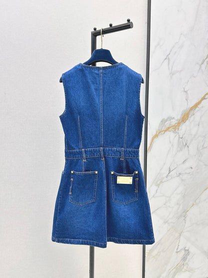 Louis NEW Sleeveless denim dress