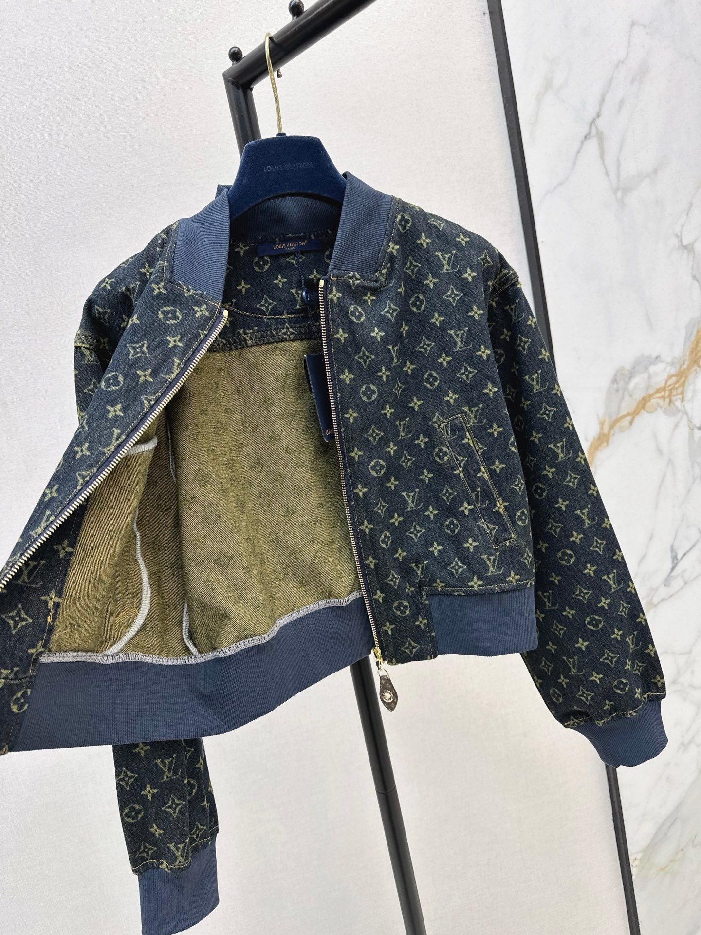 Louis NEW Printed denim jacket