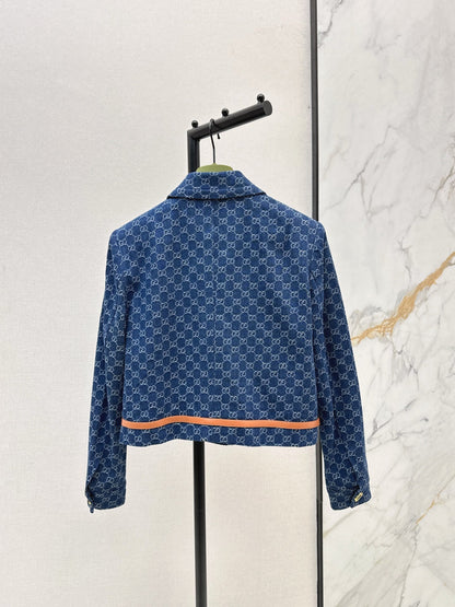 CD NEW jacquard denim jacket