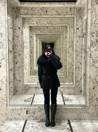 Monc NEW Belted down jacket