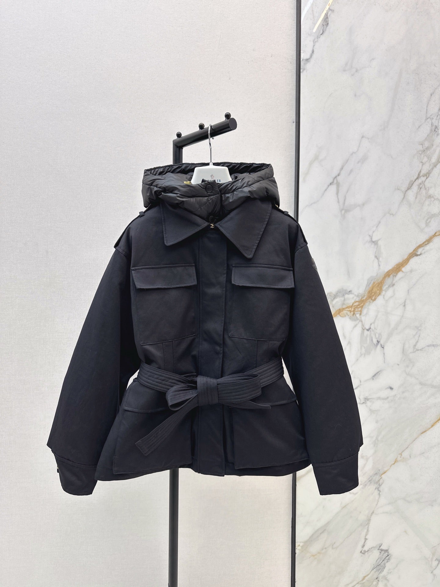 Monc NEW waisted down jacket