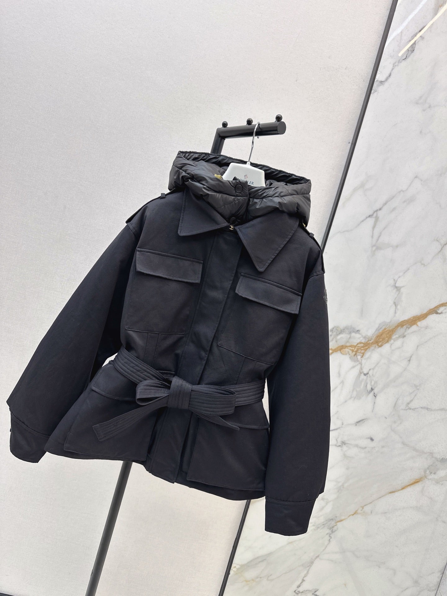 Monc NEW waisted down jacket