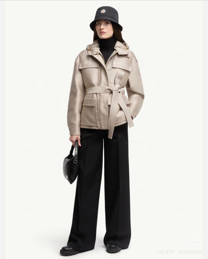 Monc NEW waisted down jacket