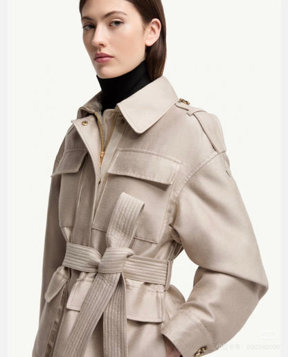 Monc NEW waisted down jacket