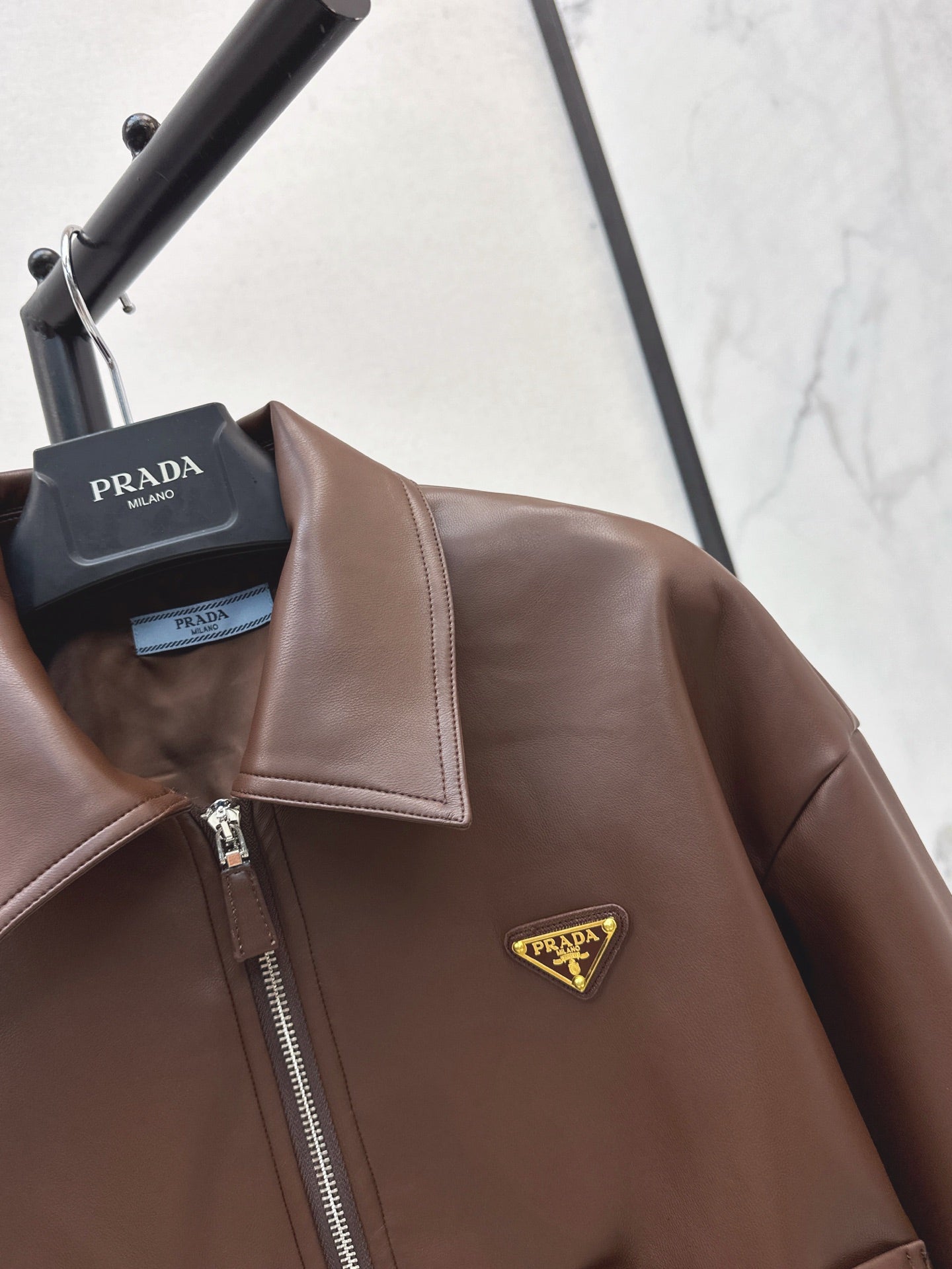 Pra NEW PU leather jacket