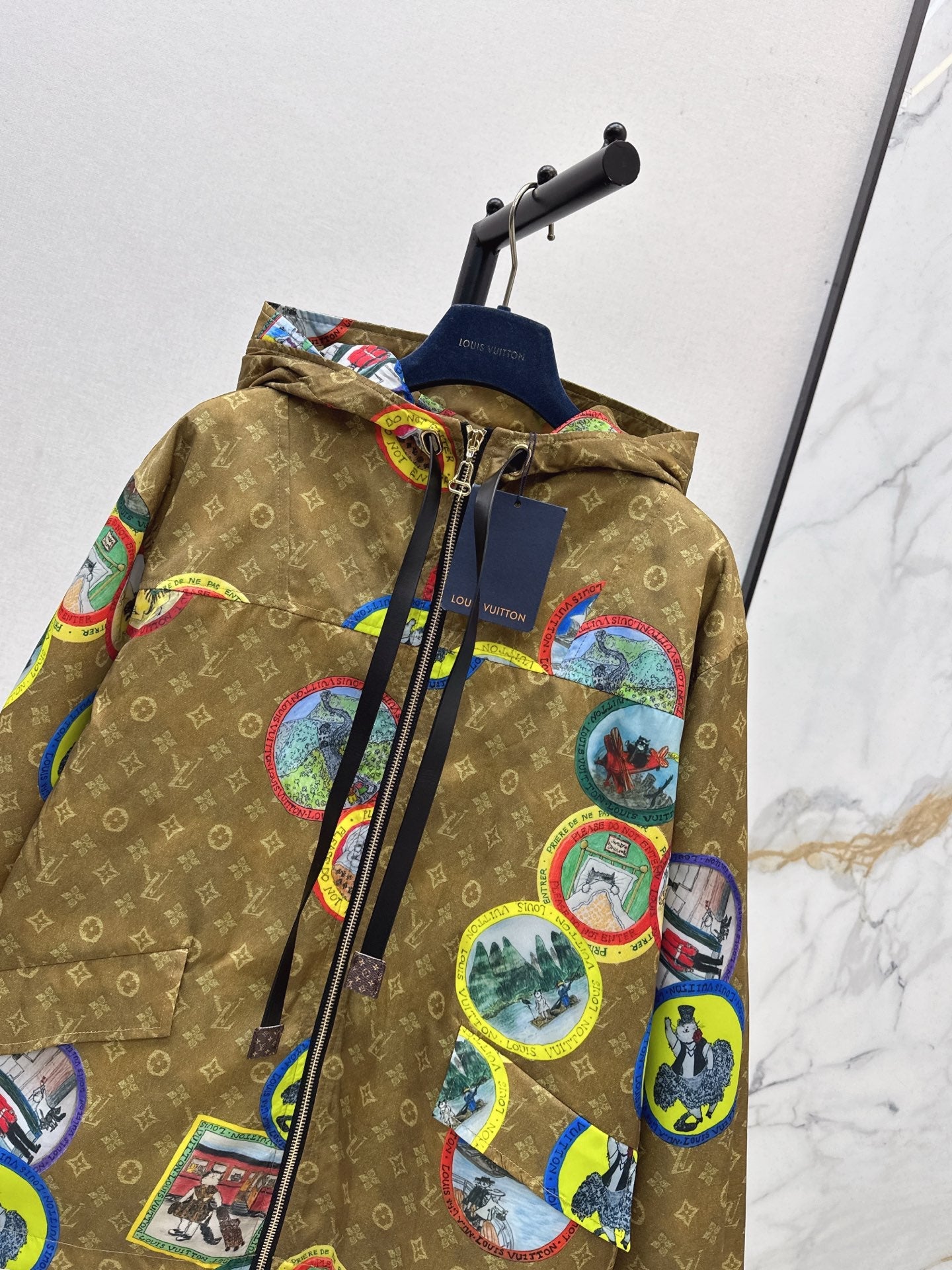 Louis NEW Letter Hoodie Jacket