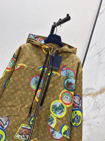 Louis NEW Letter Hoodie Jacket