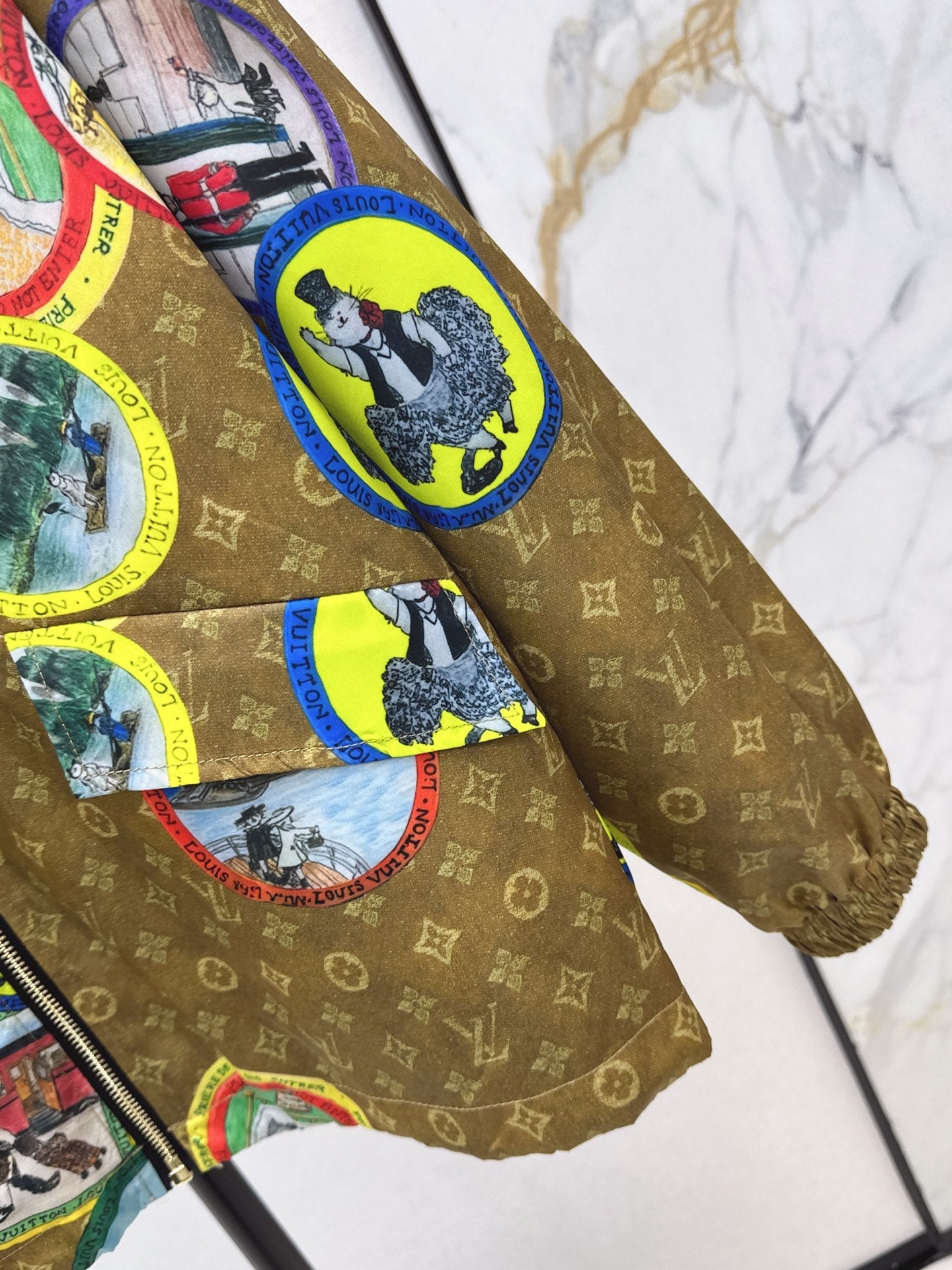 Louis NEW Letter Hoodie Jacket