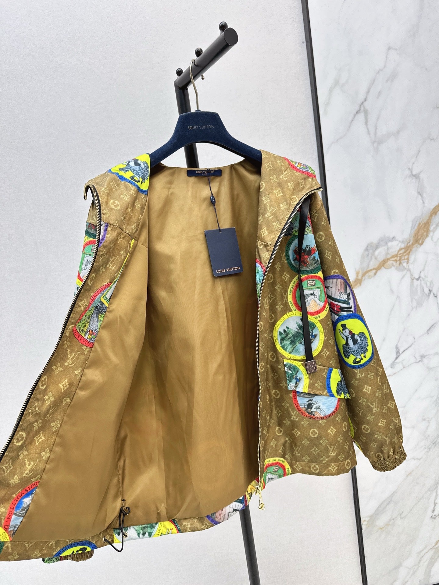 Louis NEW Letter Hoodie Jacket