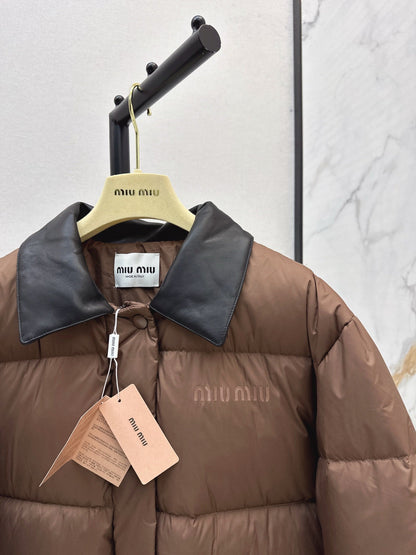 Miu NEW Patchwork Down Jacket