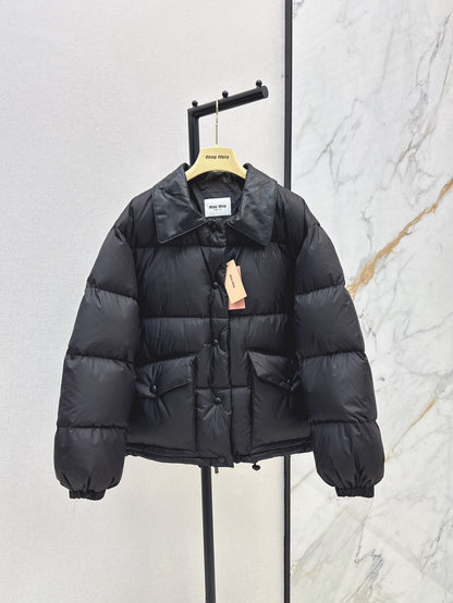 Miu NEW Patchwork Down Jacket