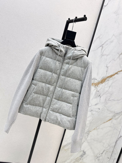 Brune NEW Hooded down jacket