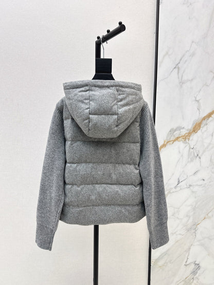 Brune NEW Hooded down jacket