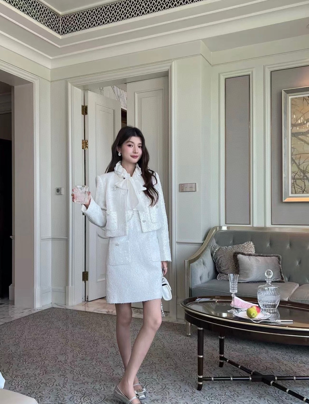 Chan NEW woven jacket