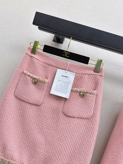 Chan NEW woven skirt