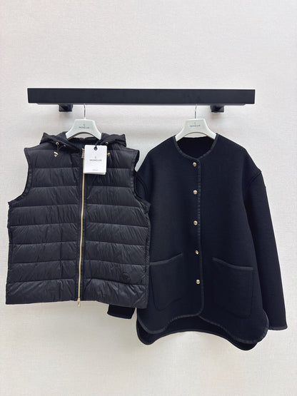 Monc NEW Two-piece coat and vest