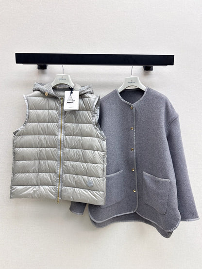 Monc NEW Two-piece coat and vest
