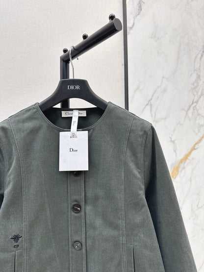 CD NEW bee embroidered jacket