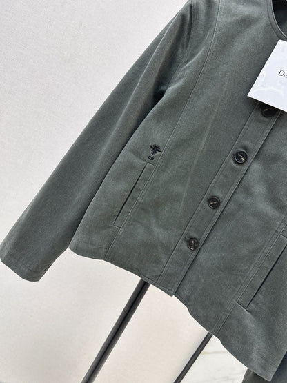 CD NEW bee embroidered jacket