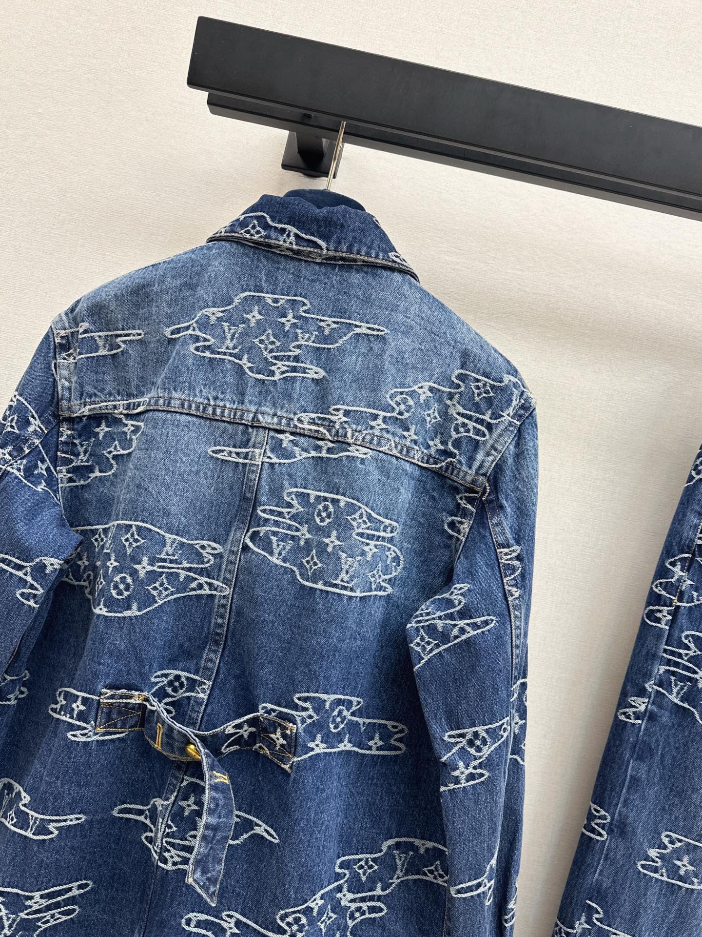Louis NEW jacquard denim jacket