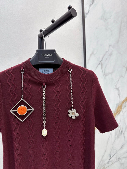 Pra NEW short-sleeved sweater