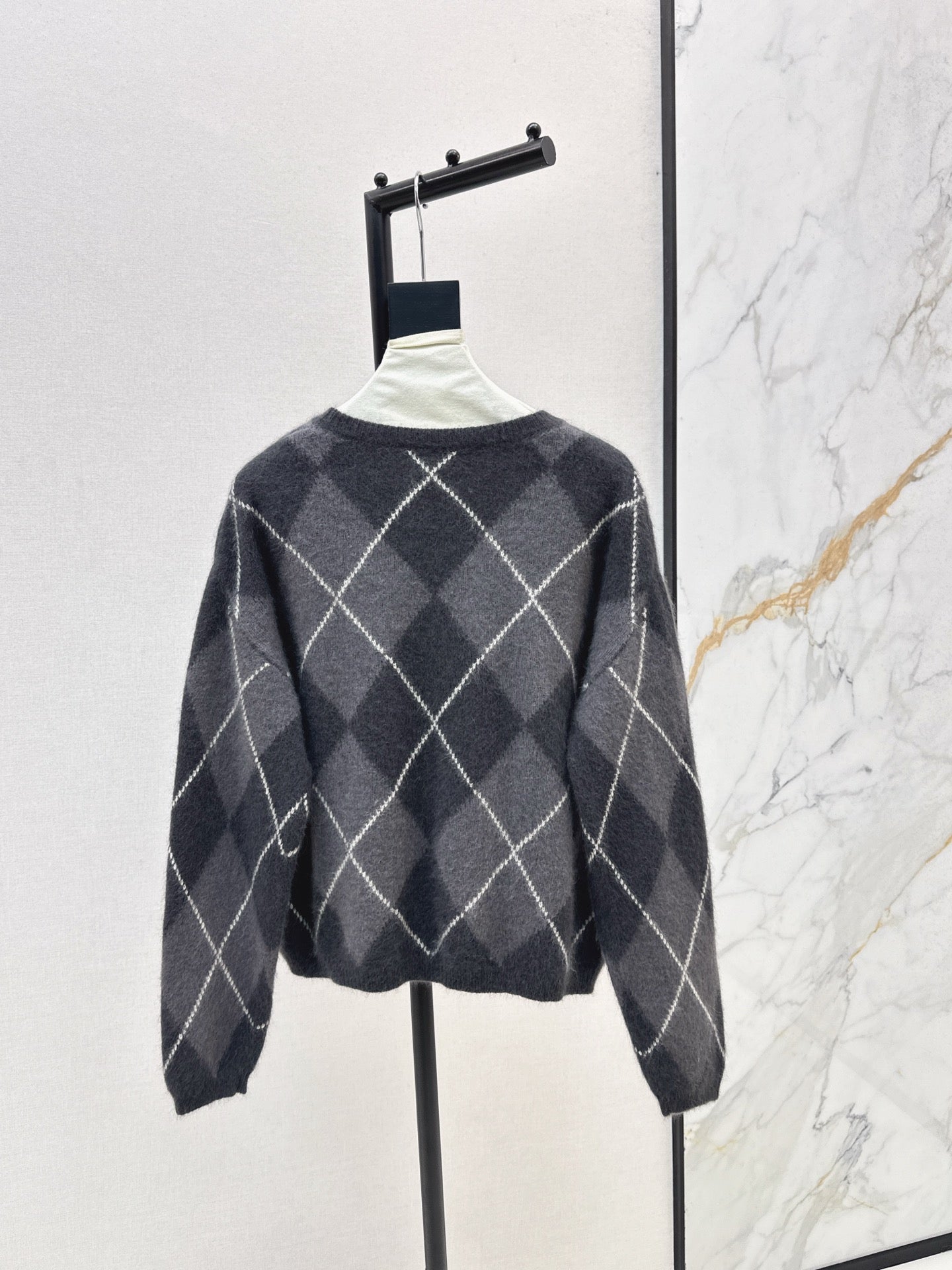 Loro NEW Plaid sweater