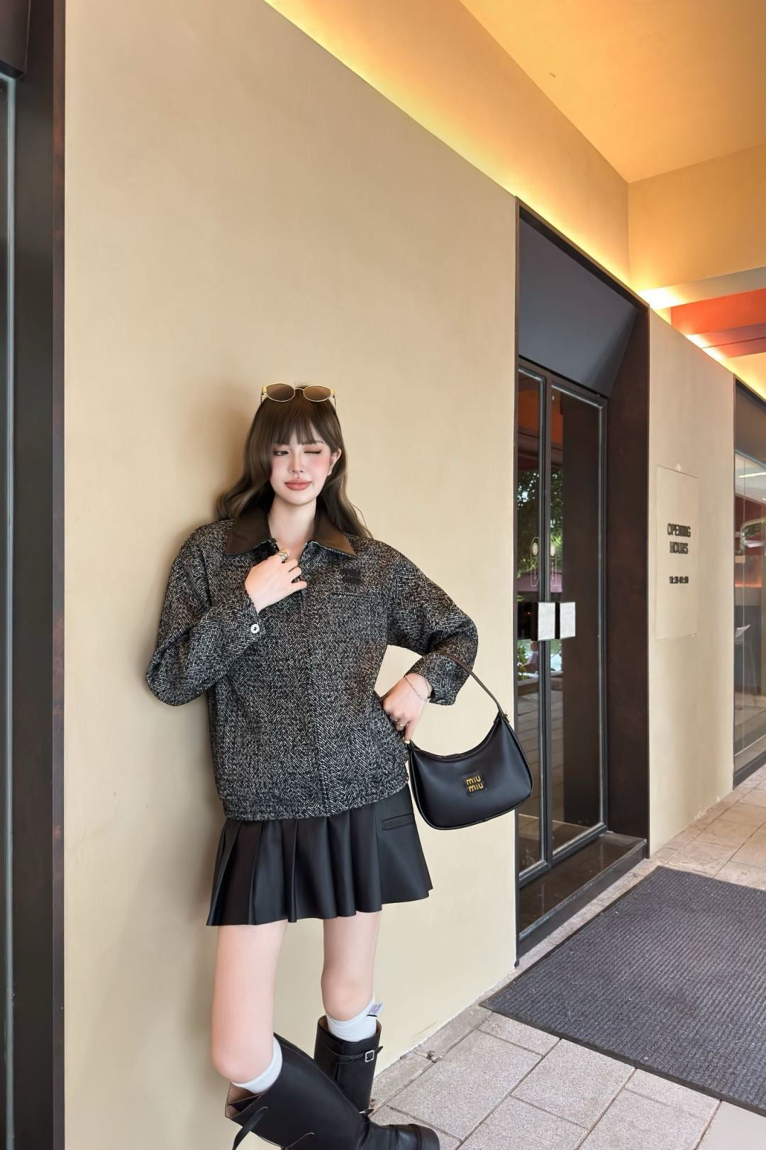 Miu NEW Herringbone jacket