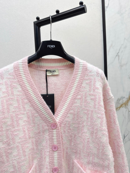 Fend NEW letter cardigan