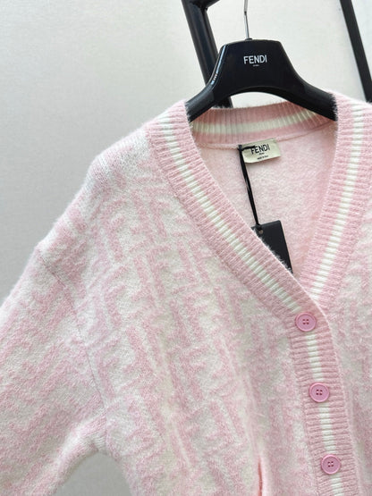 Fend NEW letter cardigan