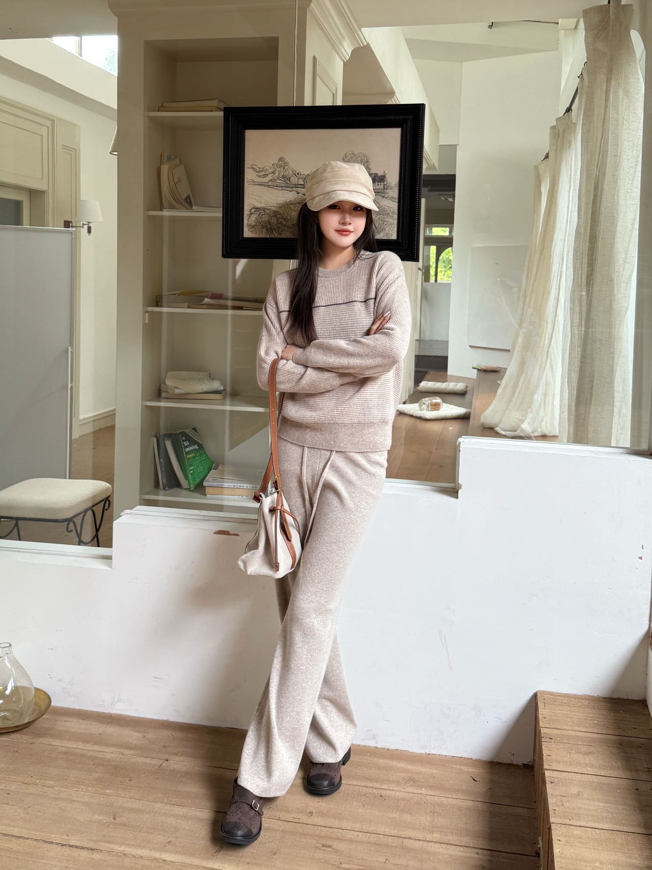 Burne NEW knitted suit