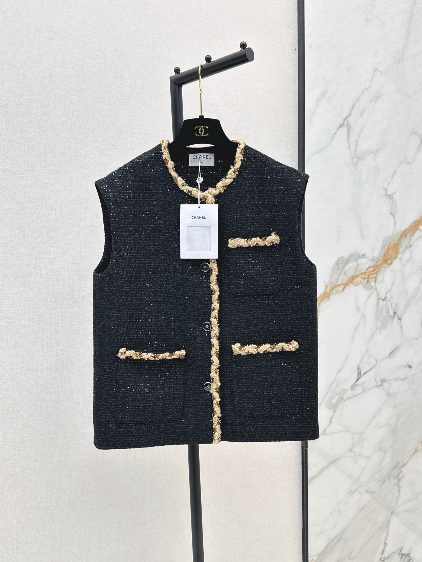 Chan NEW woven vest