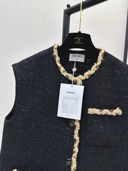 Chan NEW woven vest
