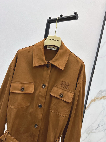 Miu NEW belted jacket