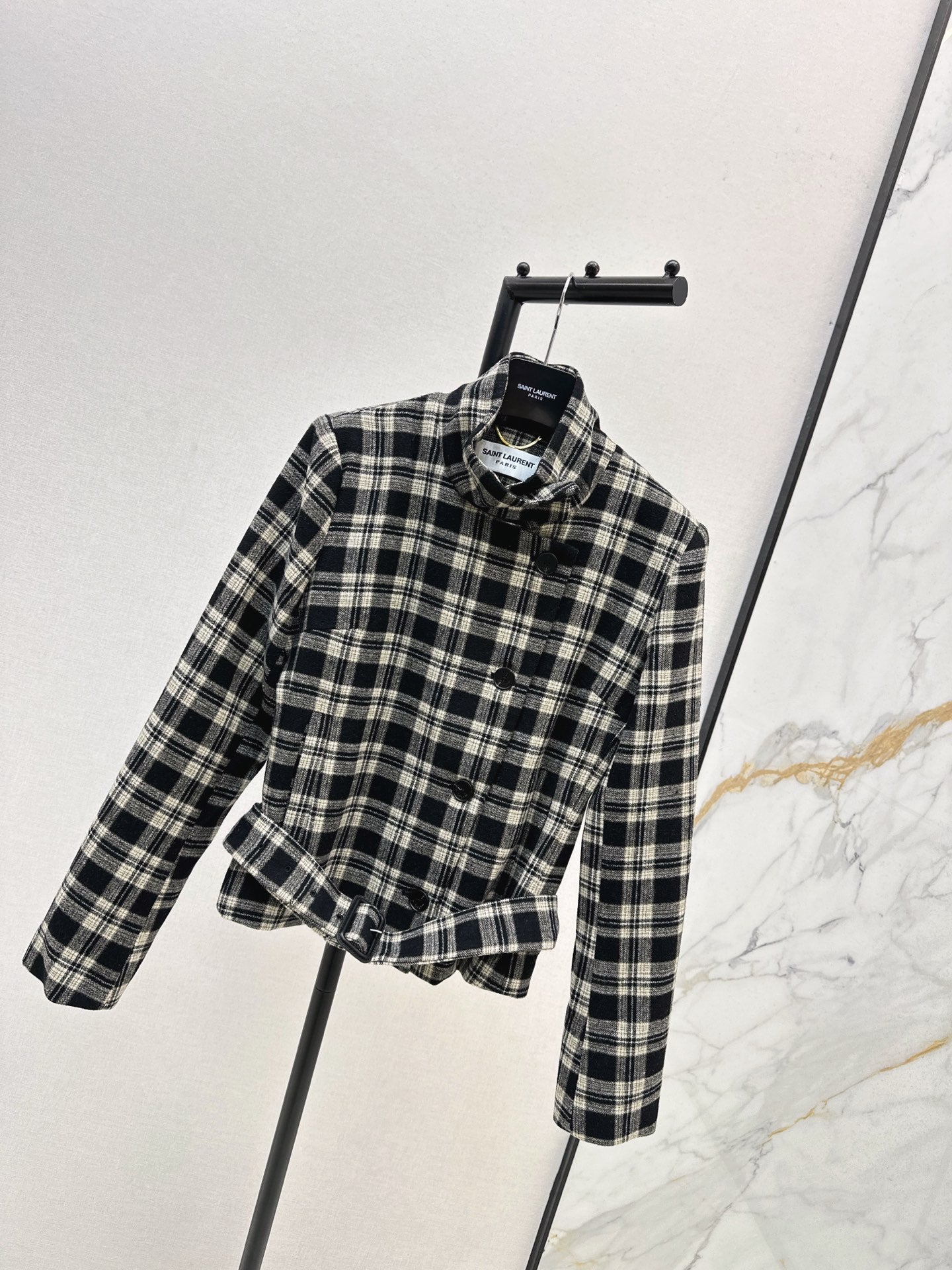 Saint NEW plaid coat