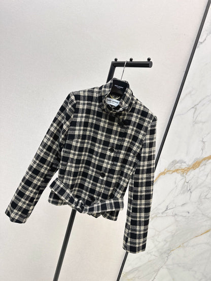 Saint NEW plaid coat