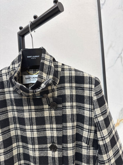 Saint NEW plaid coat