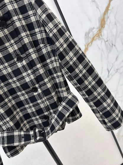 Saint NEW plaid coat